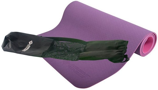 Schildkröt Bicolor Yogamatte , violett rosa