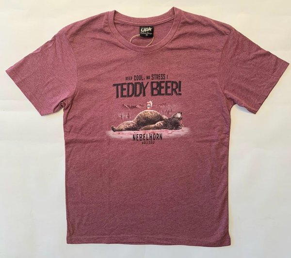 UPSTAR Herren T-Shirt "Teddy Cool"  / Nebelhorn, Allgäu