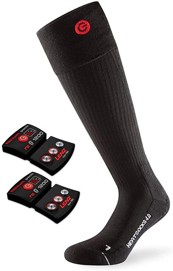 LENZ Set of Heat Sock 4.0, Beheizbare Socken