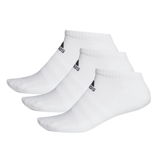 ADIDAS Cushioned Low Cut Socken 3er Pack, white/white/white