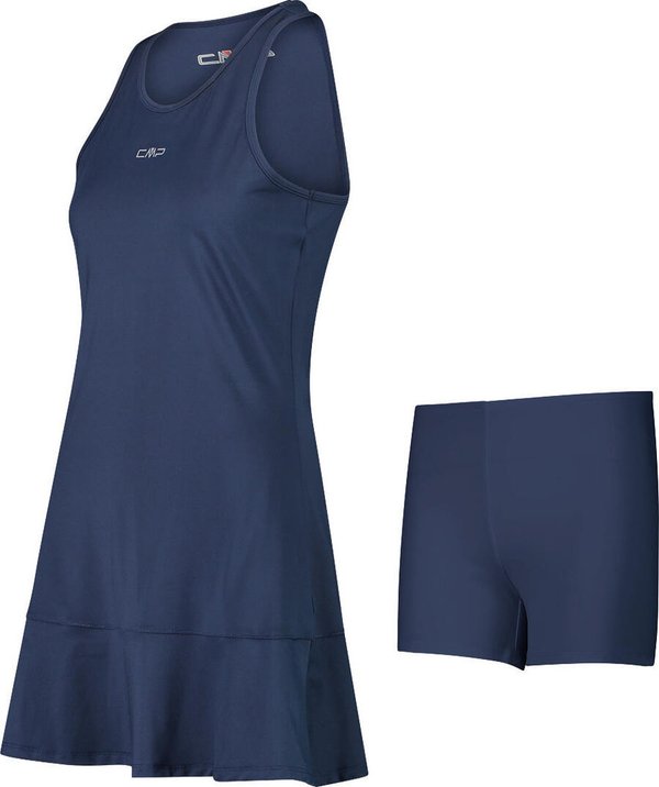 CMP Damen Tennis Kleid 2in1, blue