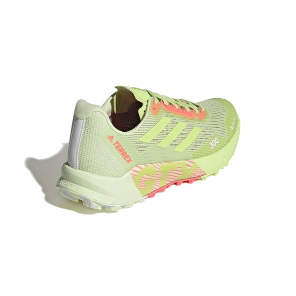 ADIDAS Terrex Agravic Flow 2.0 GTX Damen Trailrunning Schuh, almost lime/pulse lime