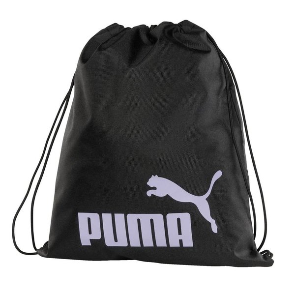 PUMA Phase Gym Sack Turnbeutel, black/lavender