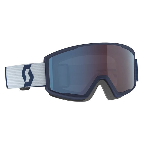 SCOTT Factor Pro Goggle Skibrille, dark blue/light grey