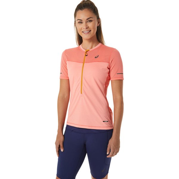 ASICS Fujitrail Damen Sport Shirt, papaya/guava
