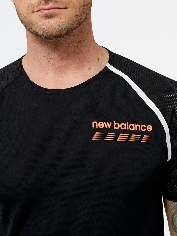 NEW BALANCE Accelerate Pacer Herren Shirt, black