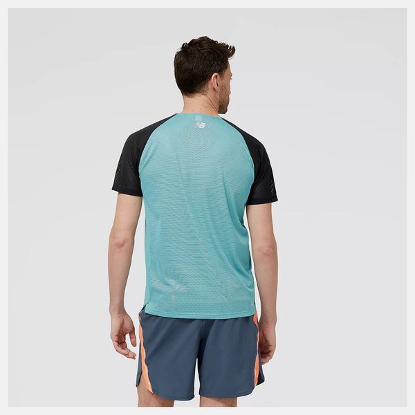 NEW BALANCE Accelerate Pacer Herren Shirt, faded teal