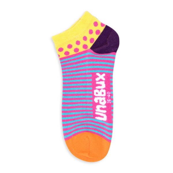 UNABUX Sneaker Socks - Candy Stripes