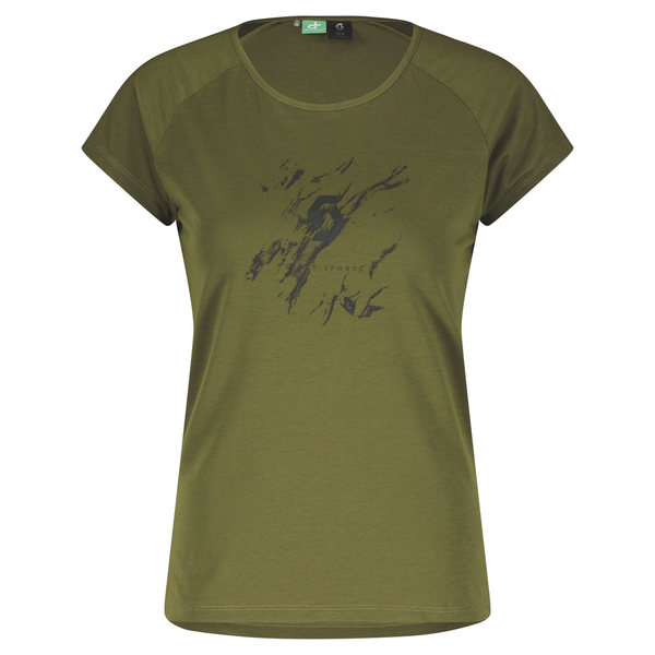 SCOTT Defined Dri Damen Shirt, fir green