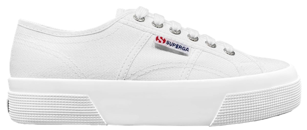 SUPERGA 2740 Platform Damen Sneaker, white