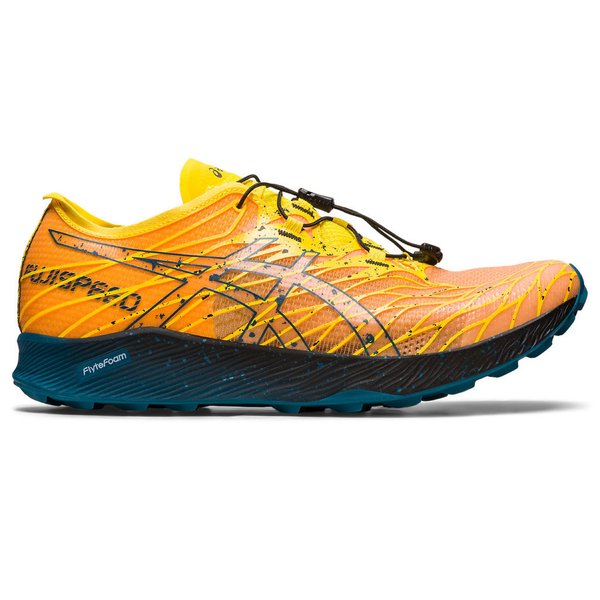 ASICS FujiSpeed Herren Trailrunning Schuhe, golden yellow/ink teal