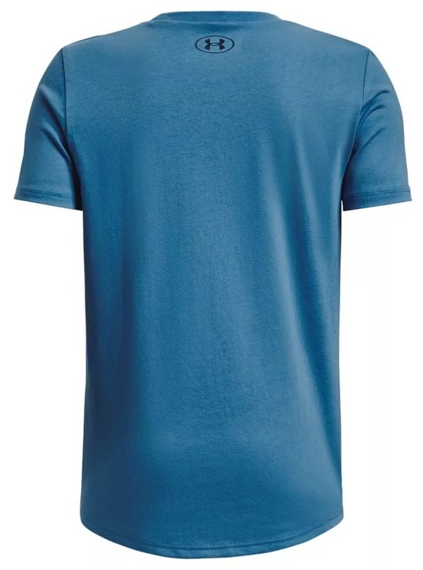 UNDER ARMOUR Sportstyle Kinder Shirt, cosmic blue
