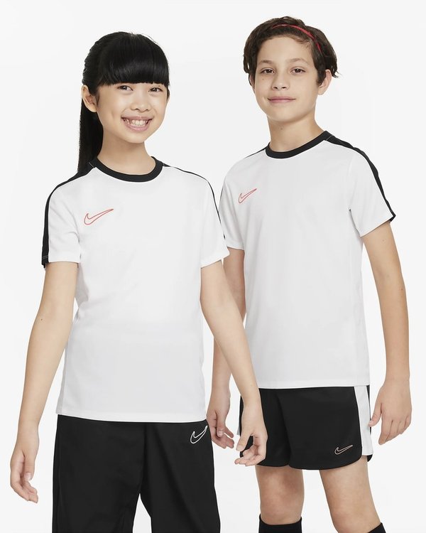 NIKE Dri-FIT Academy Kinder Shirt, white/black