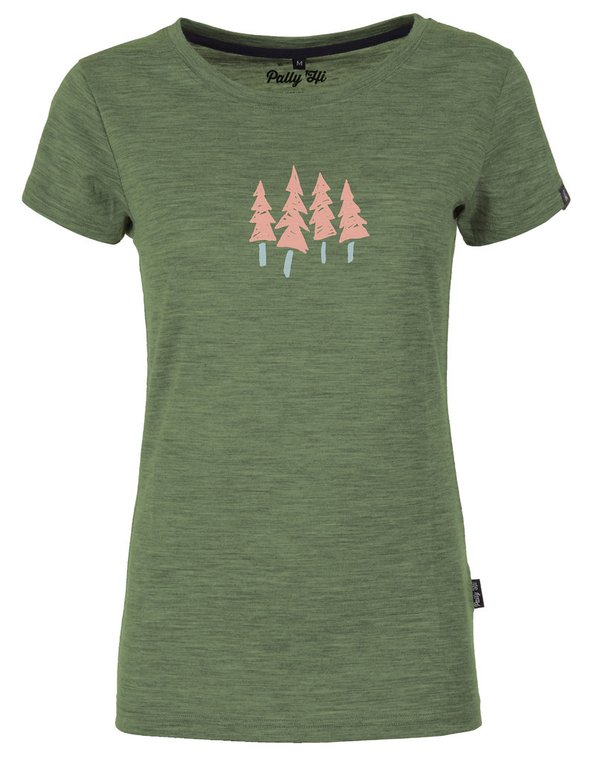 PALLY HI Treedance Damen Merino Shirt, watermint