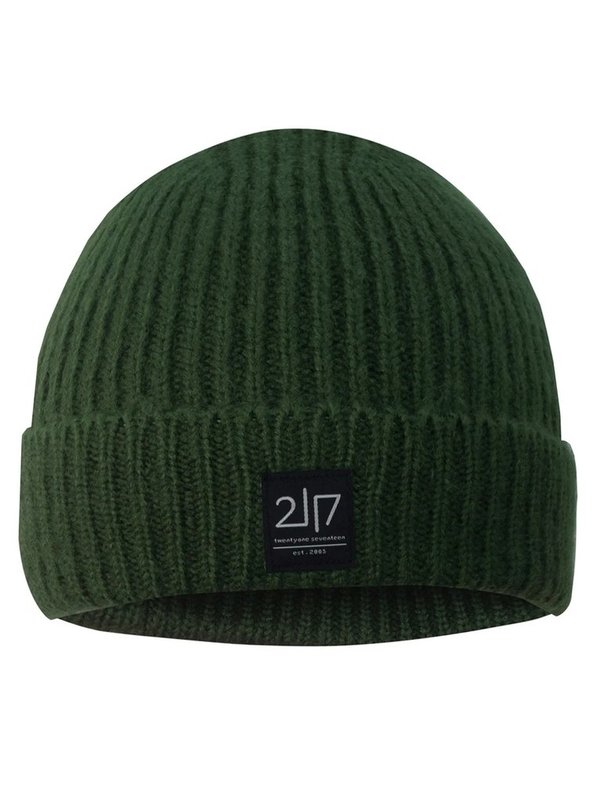 2117 Hemse Knitted Cap Mütze, forest green
