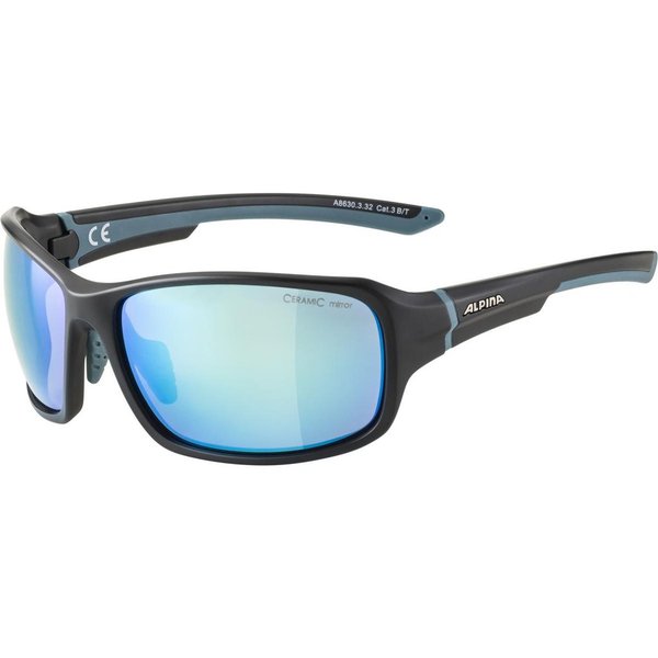 ALPINA Lyron Sportbrille, black/matt blue