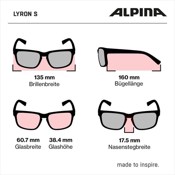 ALPINA Lyron S Sportbrille,